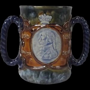 Royal Doulton Stoneware Lord Nelson 1905 Trafalgar Centenary Loving Cup