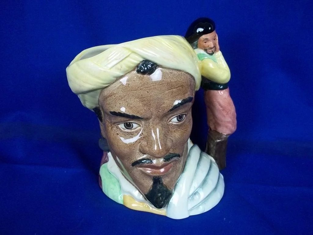 Royal Doulton Toby Jug:- D6673 "Othello" Shakesperian Collection - Image 2