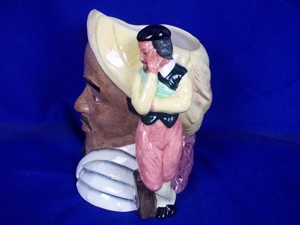 Royal Doulton Toby Jug:- D6673 "Othello" Shakesperian Collection - Image 5