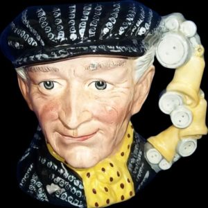 Royal Doulton Toby Jug:- D6760 "Pearly King"