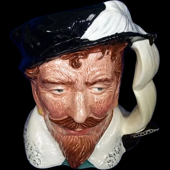 Royal Doulton Toby Jug:- D6805 "Sir Francis Drake"