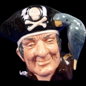 Royal Doulton Toby Jug "Long John Silver" D6386 - Small
