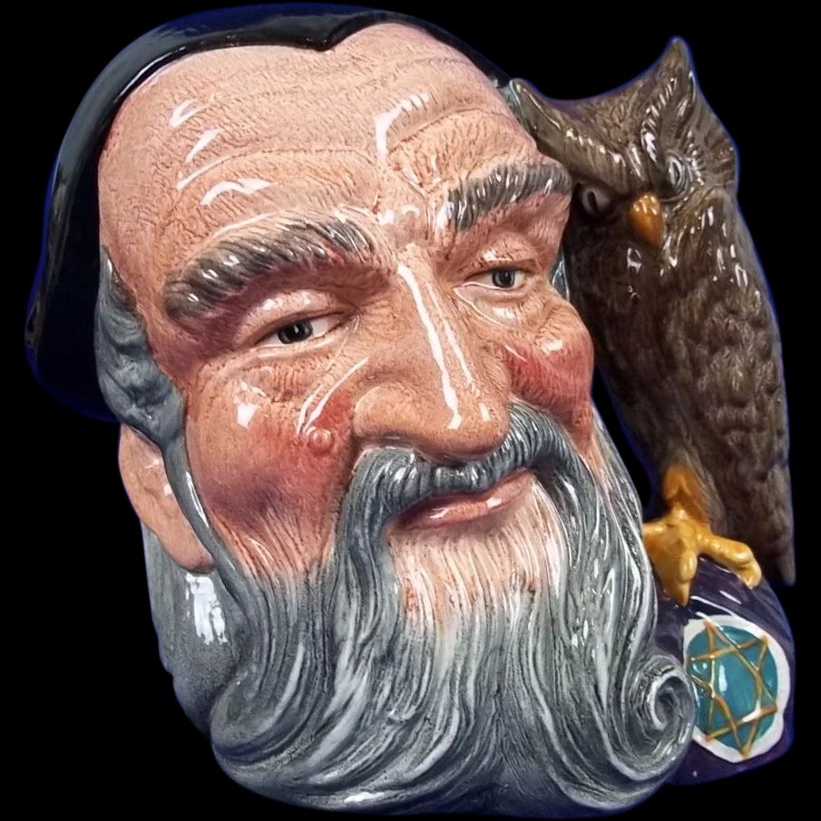 Royal Doulton Toby Jug "Merlin" D6529