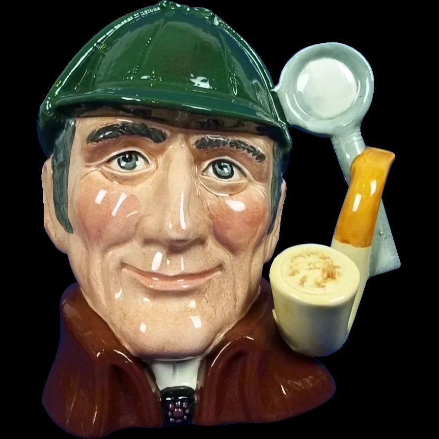 Royal Doulton Toby Jug "The Sleuth" D6631
