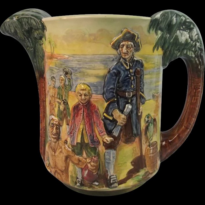 Royal Doulton Treasure Island Jug ltd. Edition 571/600