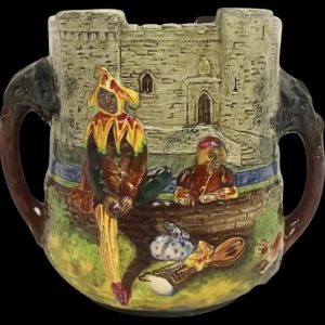 Royal Doulton The Wandering Minstrel Loving Cup By Fenton & Noke