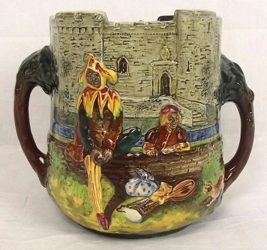 Royal Doulton The Wandering Minstrel Loving Cup By Fenton & Noke - Image 2