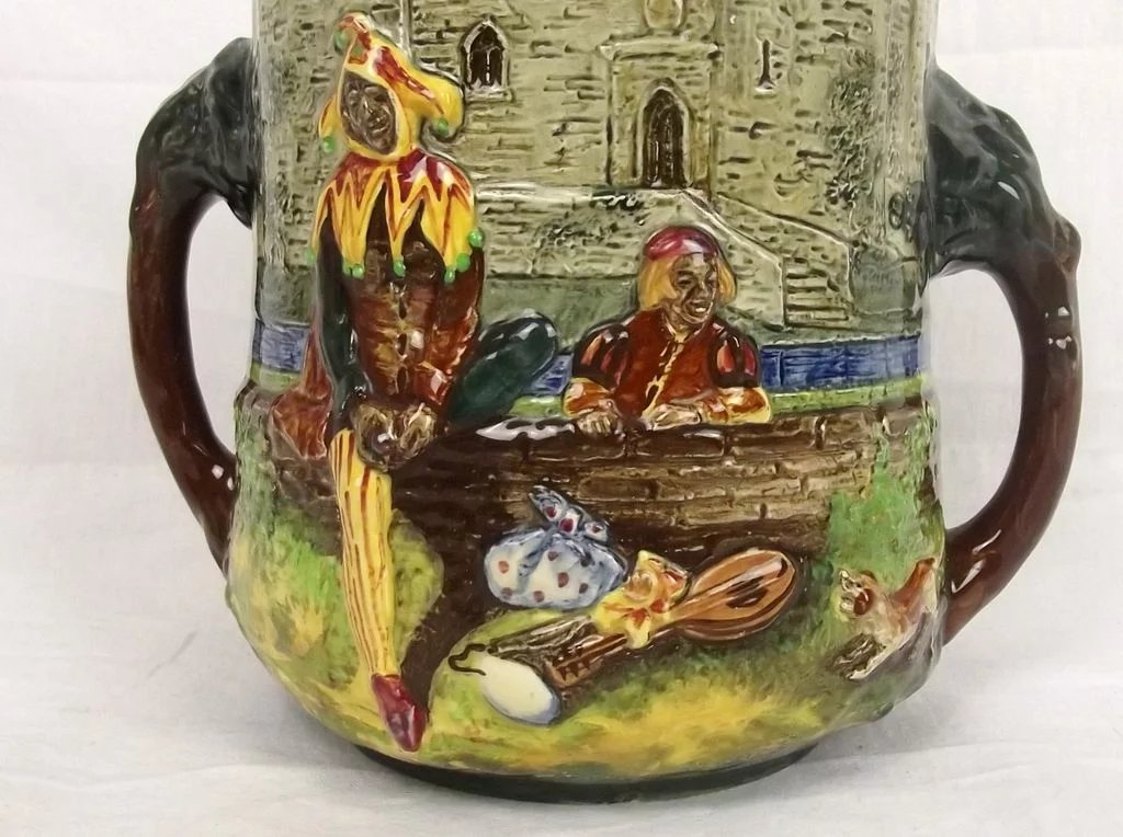 Royal Doulton The Wandering Minstrel Loving Cup By Fenton & Noke - Image 3