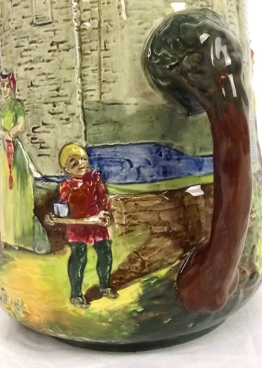 Royal Doulton The Wandering Minstrel Loving Cup By Fenton & Noke - Image 7
