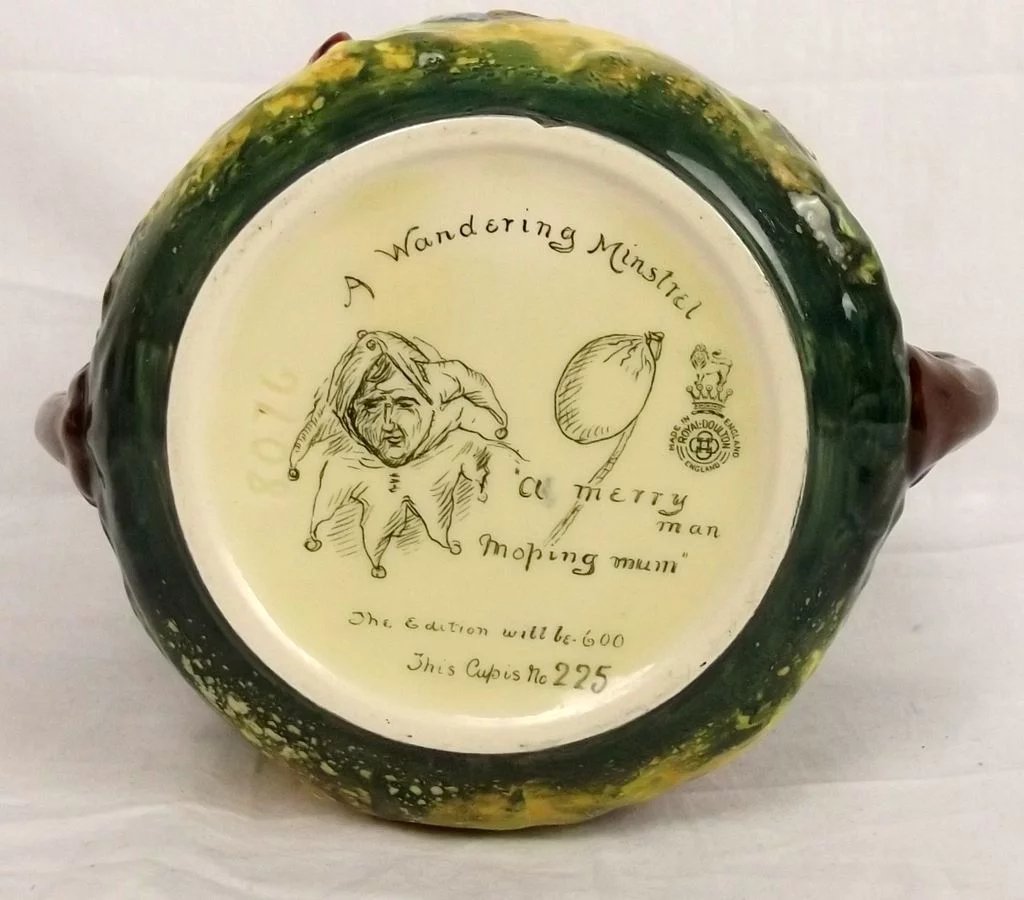 Royal Doulton The Wandering Minstrel Loving Cup By Fenton & Noke - Image 8