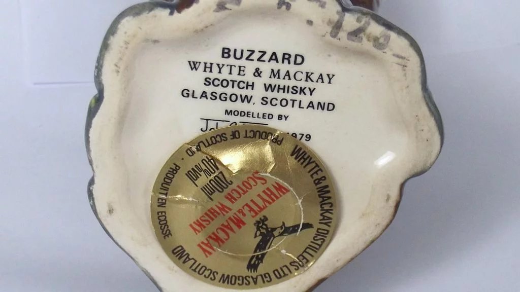 Royal Doulton Whyte & Mackay Buzzard Whisky Container - Image 9