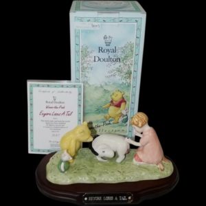 Royal Doulton 'Eeyore Loses A Tail' Figurine Winnie The Pooh Ltd Ed. WP15 #3