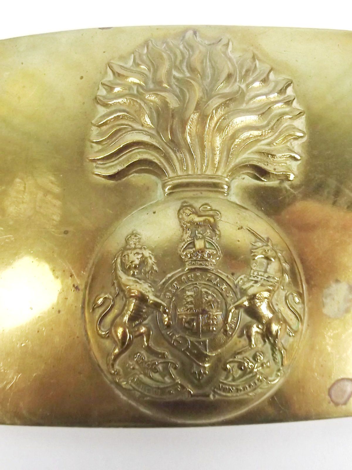 Royal Fusiliers Cross Belt Plate - Image 3