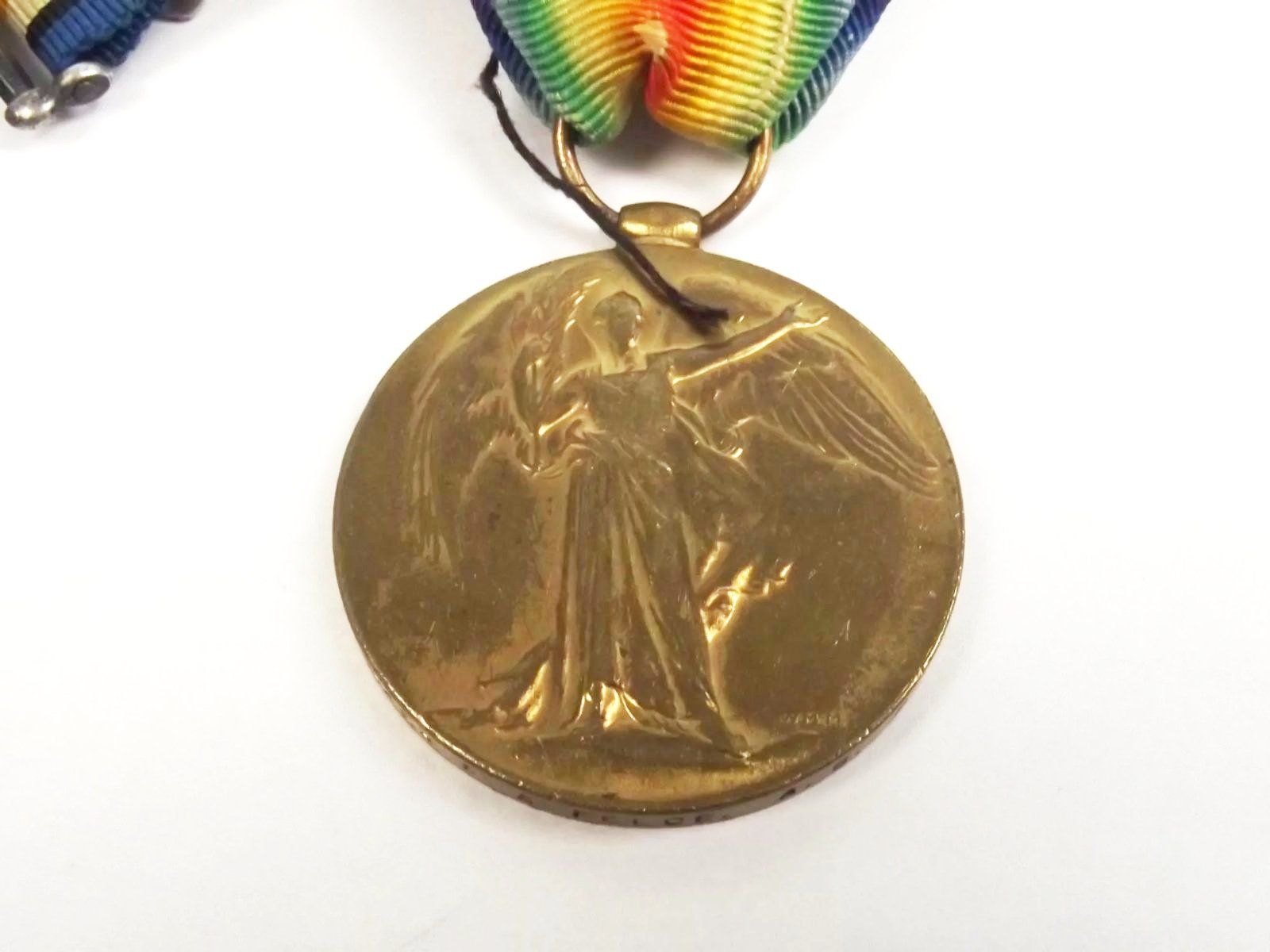 Royal Navy WW1 Medal Pair Able Seaman F.A. Felce - Image 6