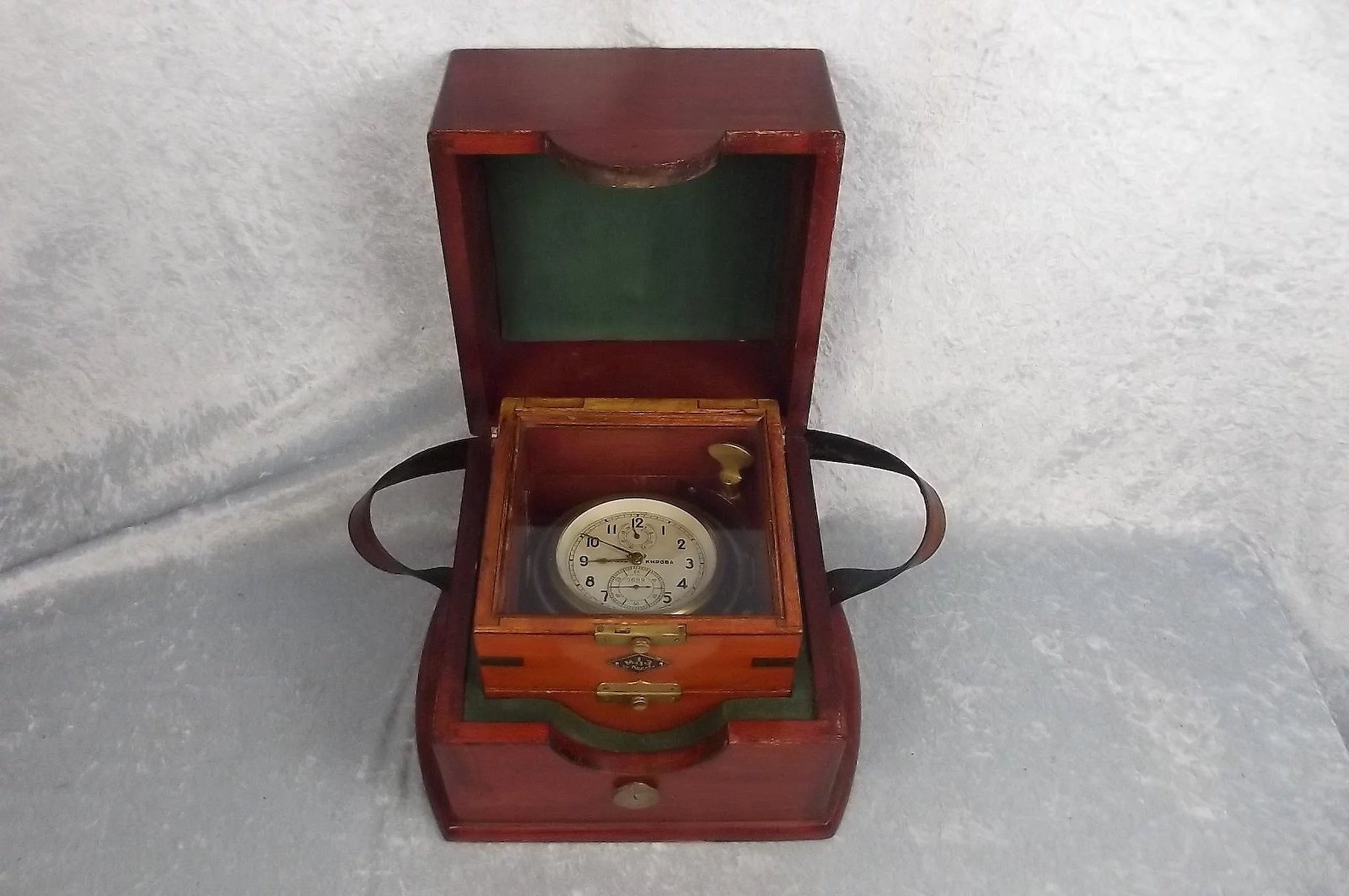 Russian 2 Day Chronometer U.M. Kupoba Ships Clock - Image 2