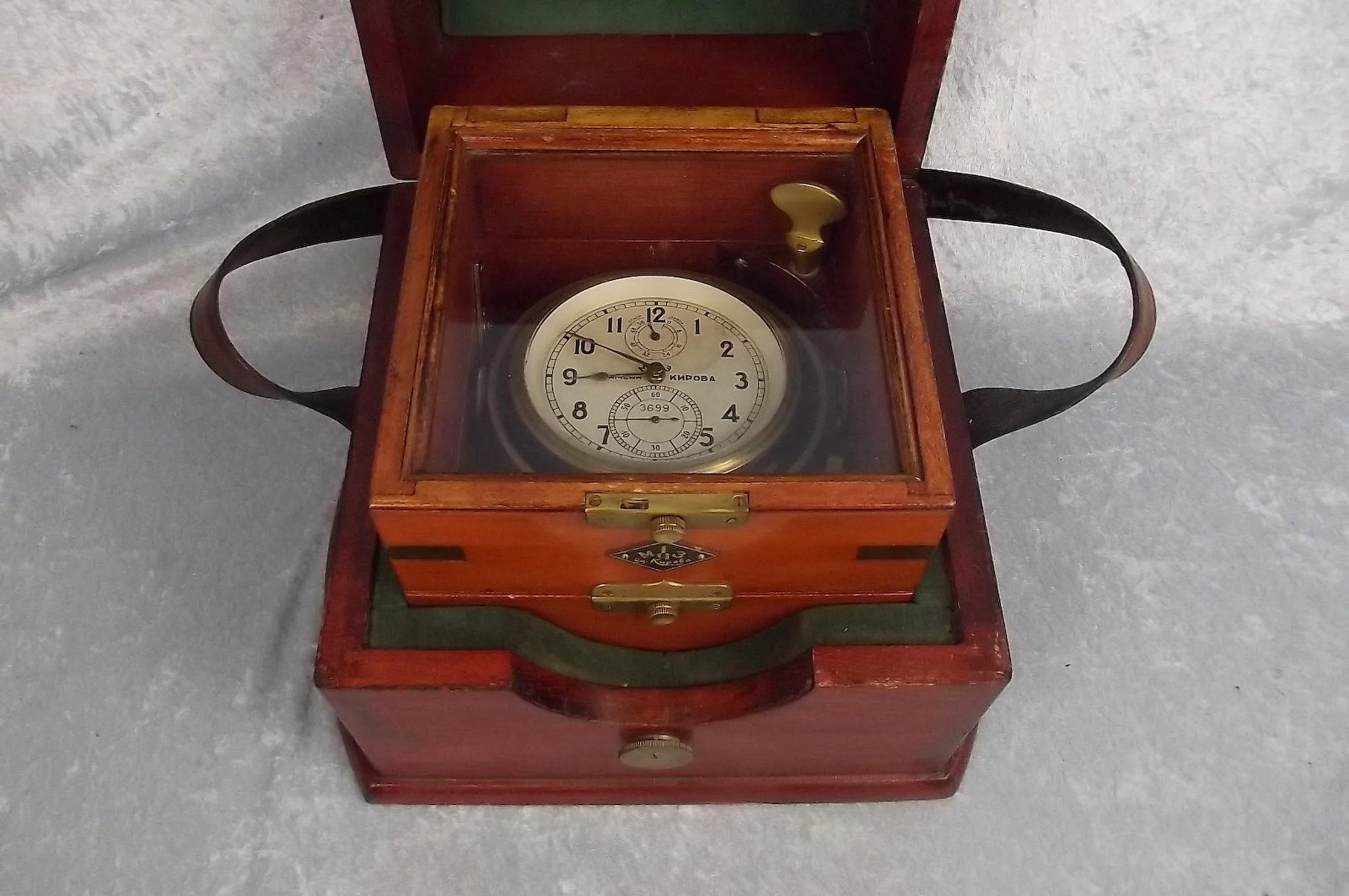 Russian 2 Day Chronometer U.M. Kupoba Ships Clock - Image 3