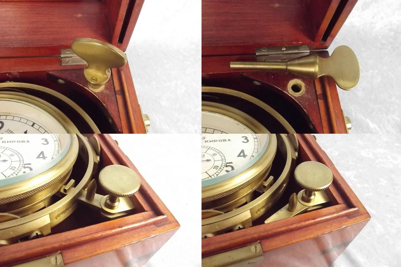 Russian 2 Day Chronometer U.M. Kupoba Ships Clock - Image 10
