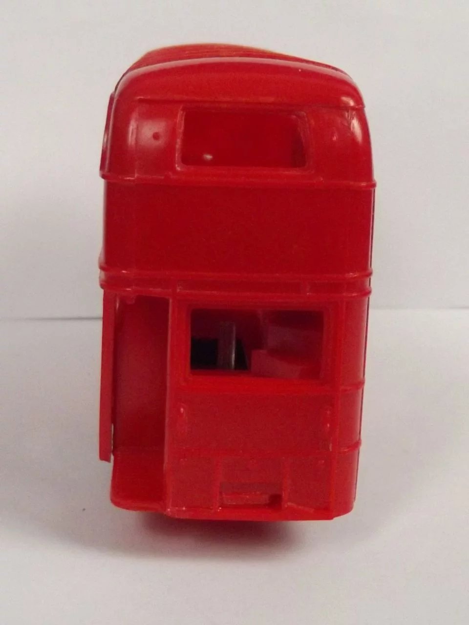 Salco 454 -Red Friction Powered Double Decker Bus - Image 4