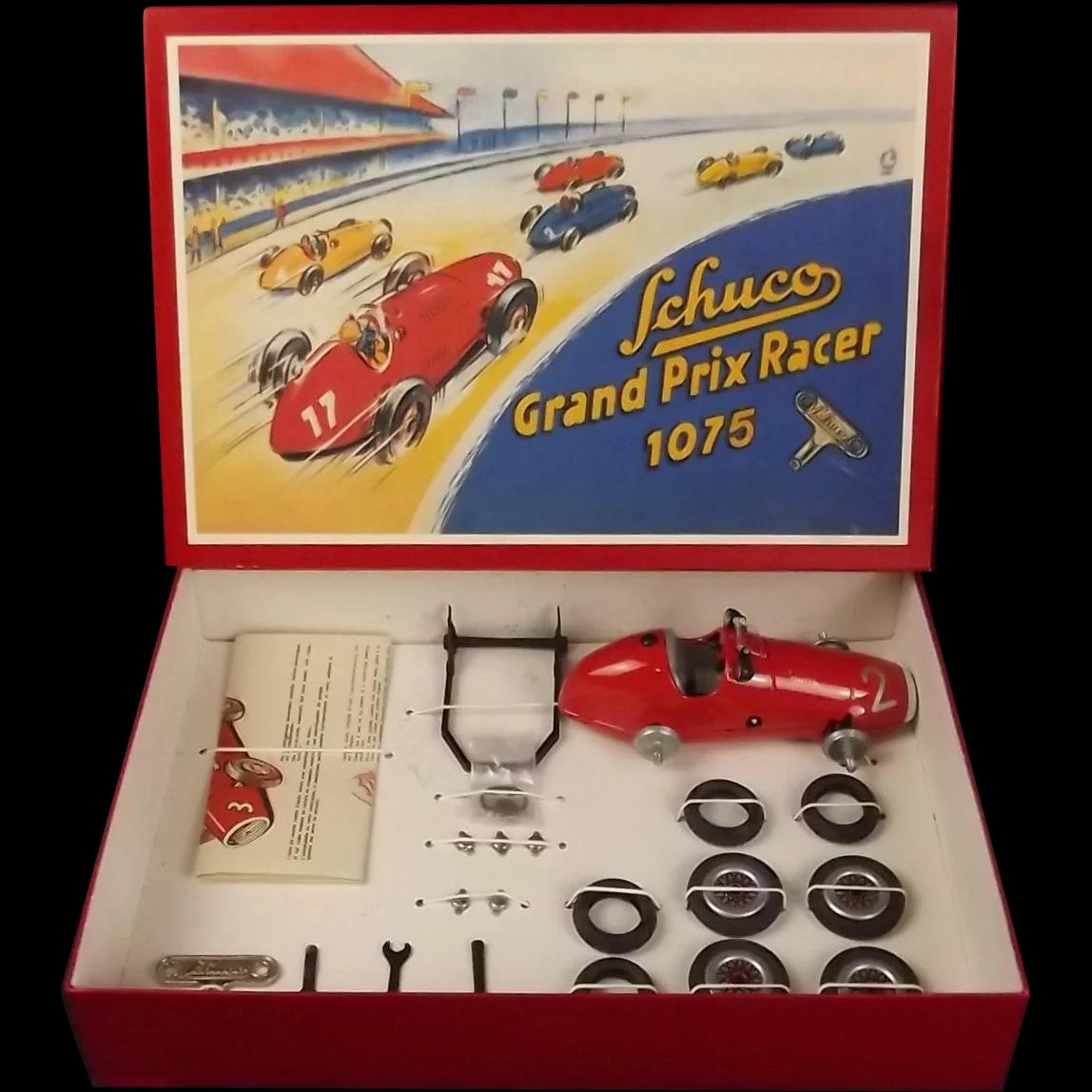 Schuco Grand Prix Racer 1075 - Reproduction Clockwork Racer Construction Set