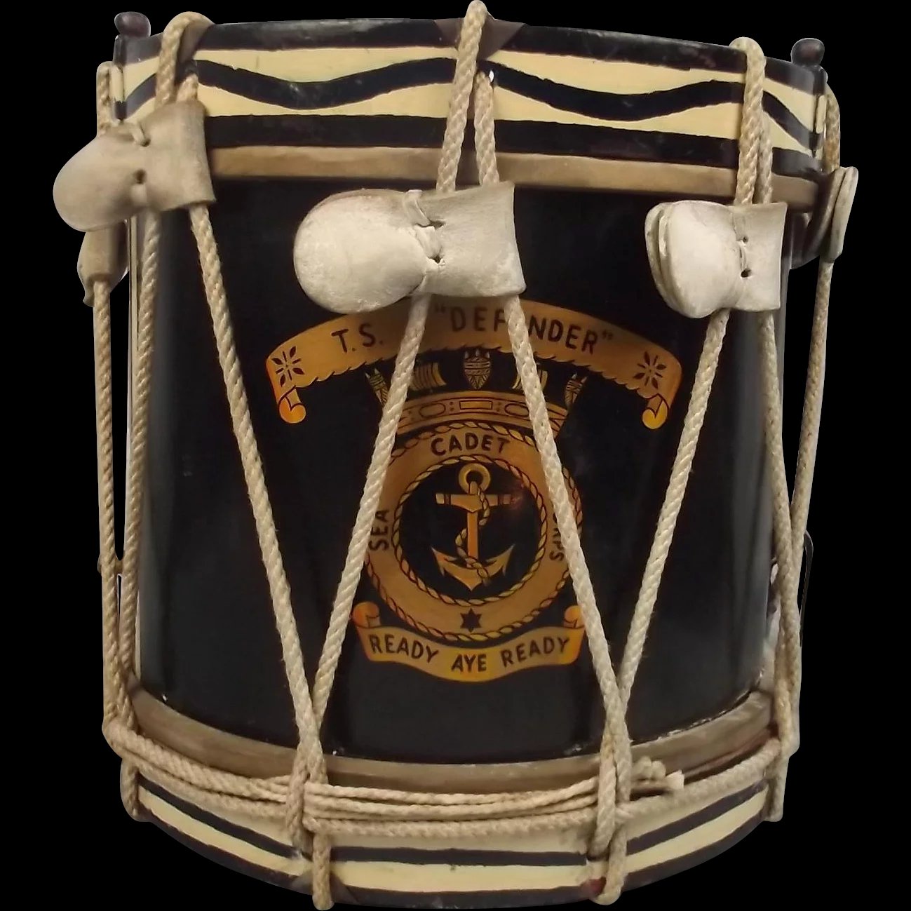 Sea Cadet Corps T.S. Defender Regimental Side Drum By Hawkes & Son