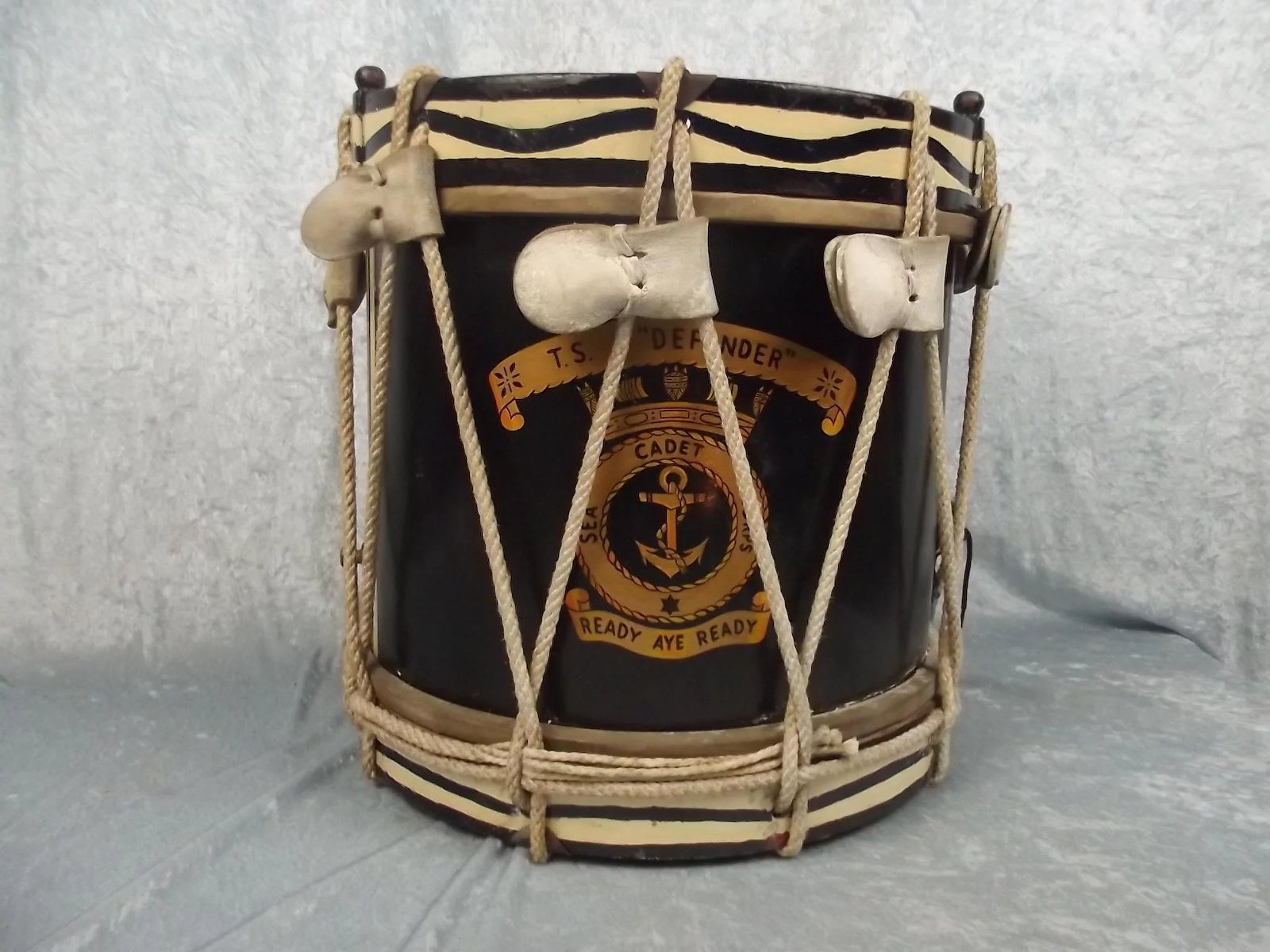 Sea Cadet Corps T.S. Defender Regimental Side Drum By Hawkes & Son - Image 2