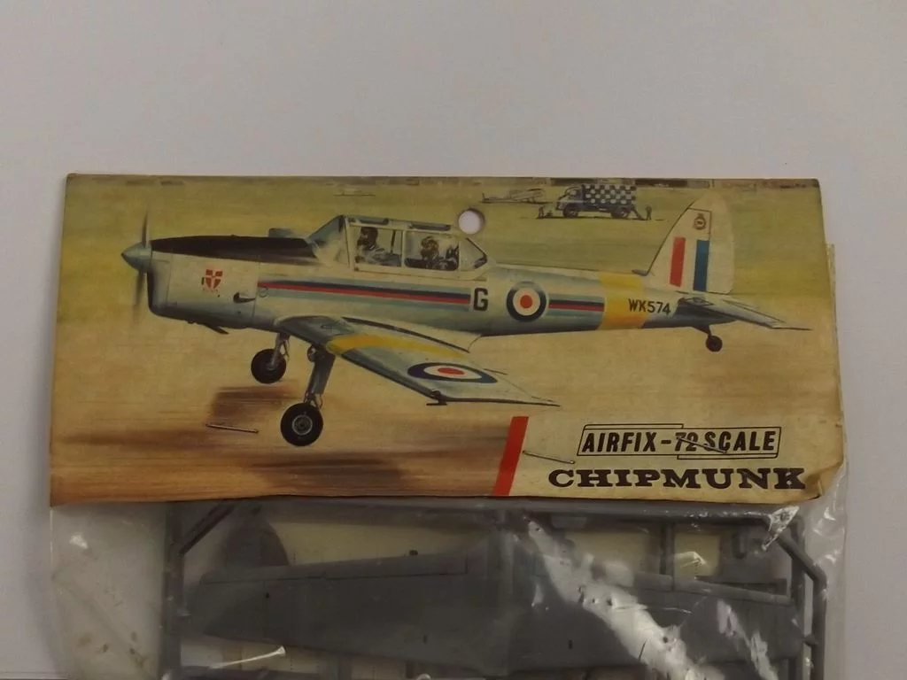 Sealed Airfix 1/72nd Scale Series 1 Chipmunk Type 3 Bagged Kit 1970 - Image 3