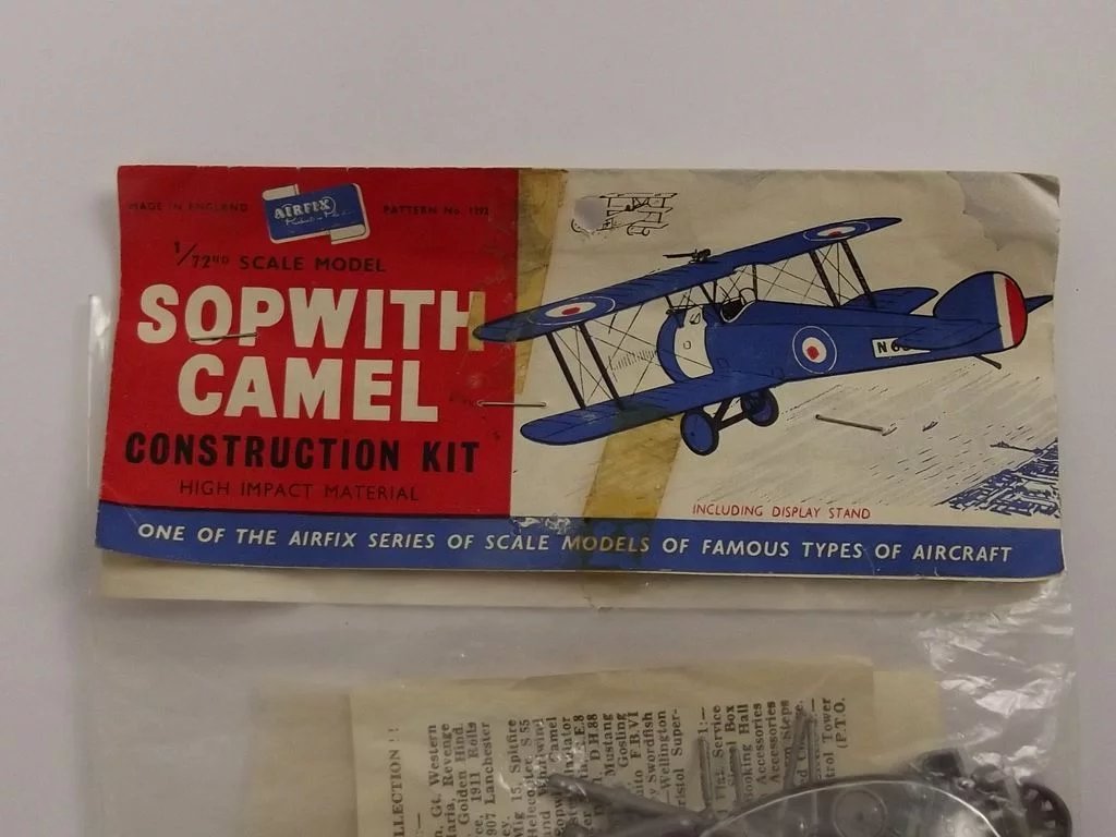 Sealed Airfix 1/72nd Scale Series 1 Sopwith Camel Type 1 Bagged Kit 1957 - Image 3
