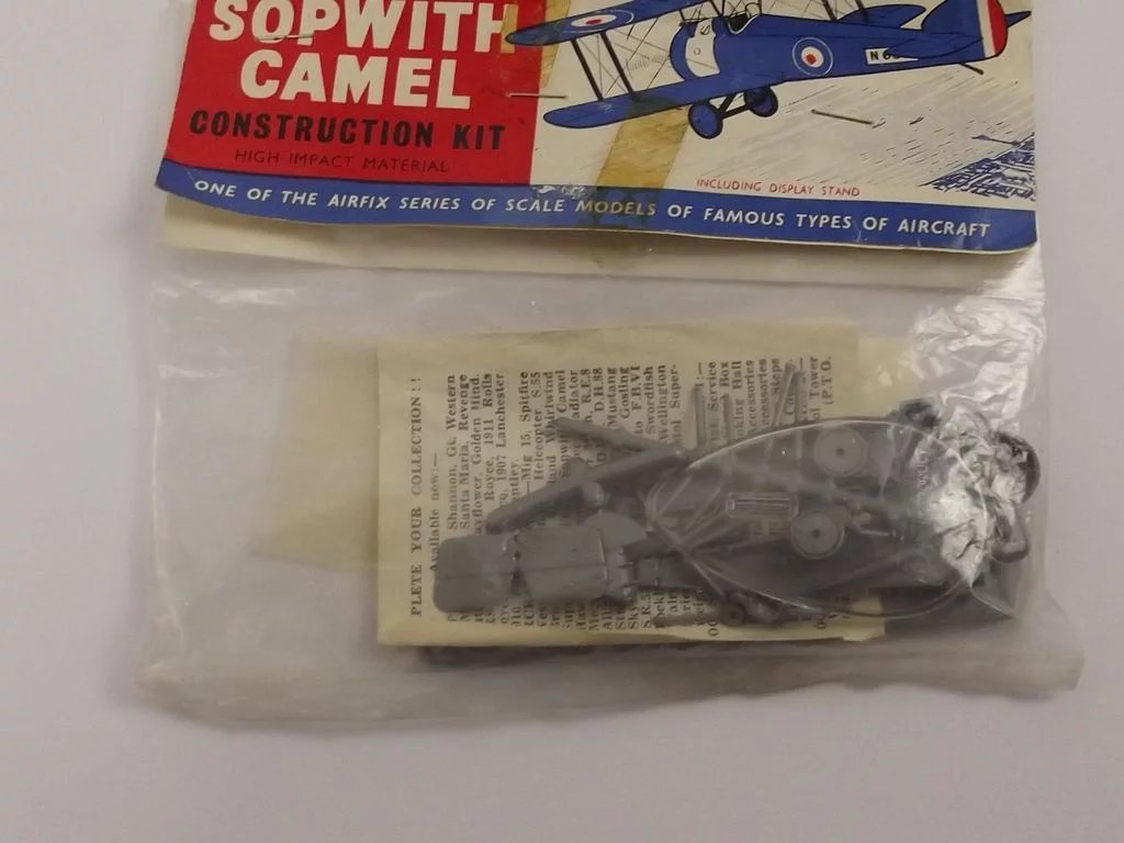 Sealed Airfix 1/72nd Scale Series 1 Sopwith Camel Type 1 Bagged Kit 1957 - Image 4