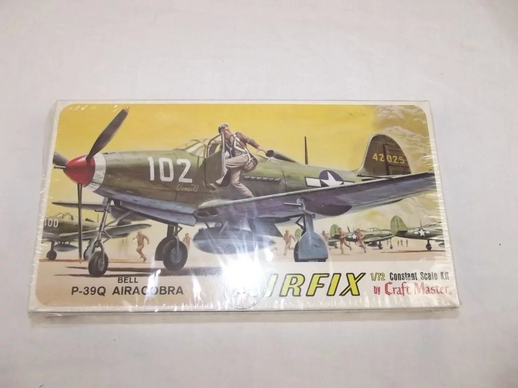 Sealed Airfix Bell P-39Q Aircobra 1/72nd Scale Aircraft Boxed Kit 1963 - Image 7