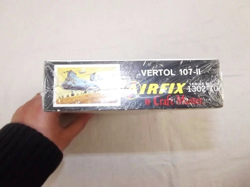 Sealed Airfix Vertol 107-II 1/72nd Scale Aircraft Boxed Kit 1963 - Unopened - Image 3