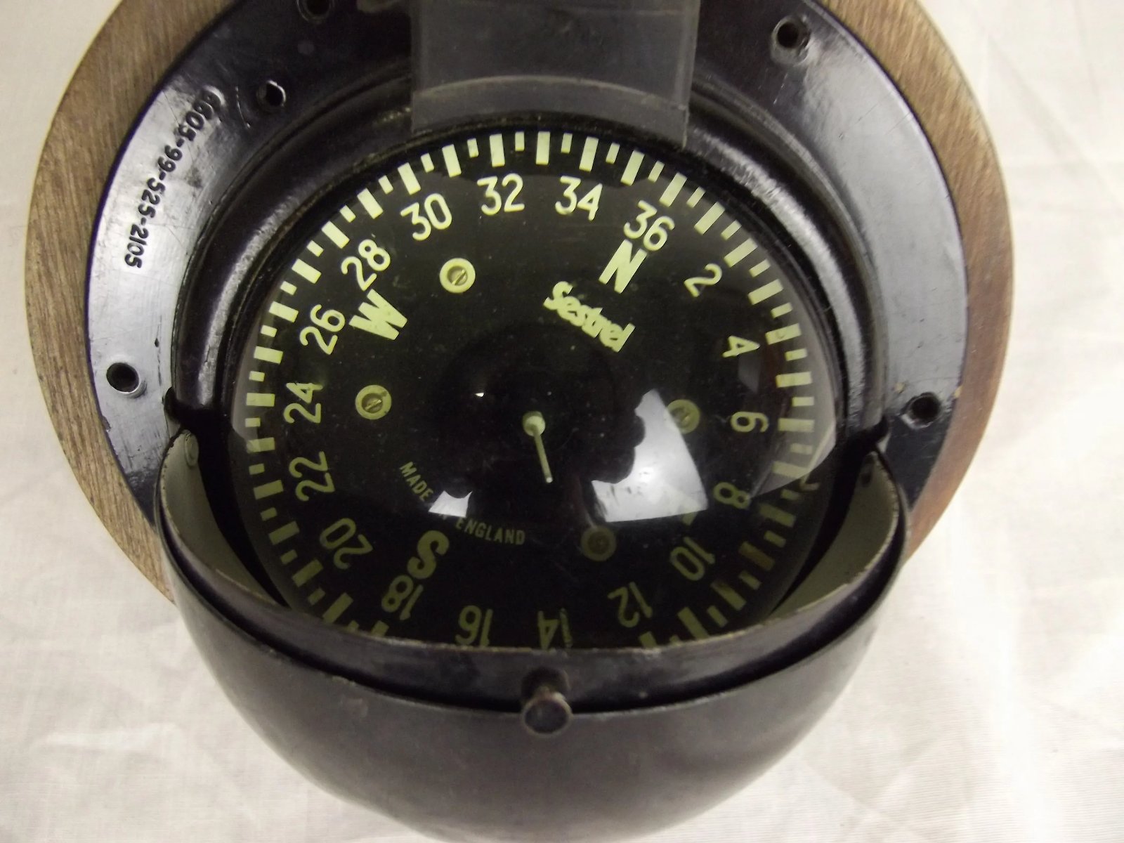 Sestrel Yacht Compass From The Brown Owl Dunkirk Little Ship 1928