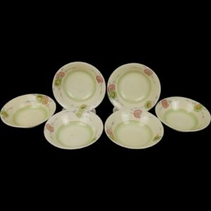 Set Of Six Clarice Cliff Corolla Pattern Bowls*