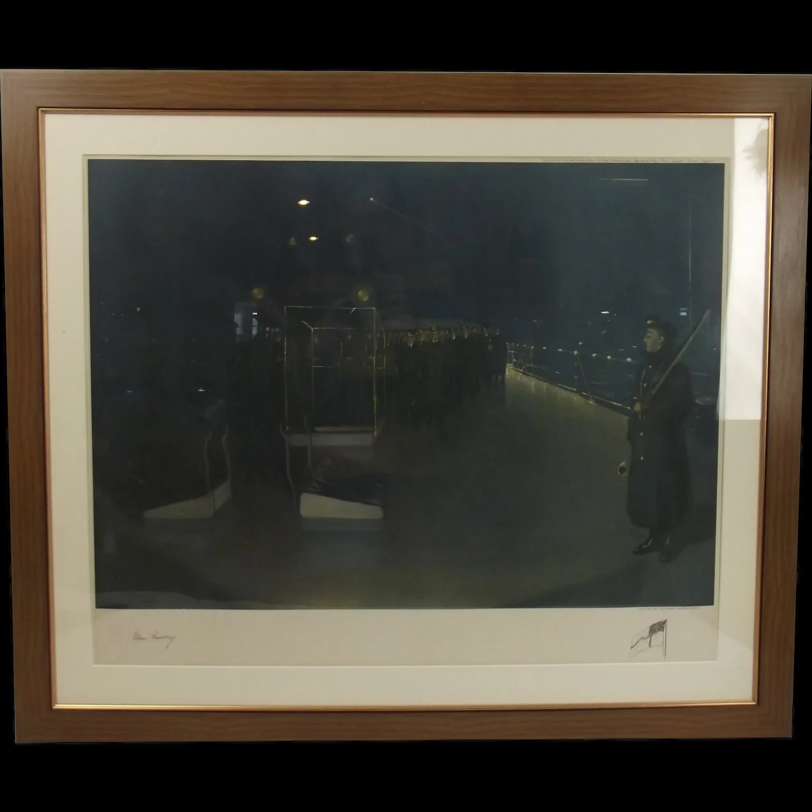 Signed Sir John Lavery Print (1856-1941)