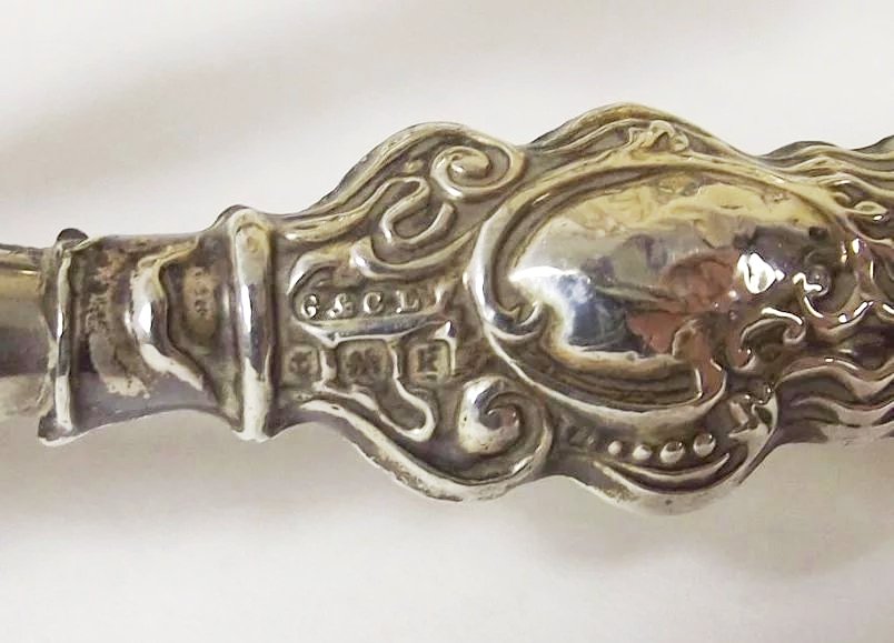 Silver Handled Pair Of Glove Stretchers - Birmingham 1909 - Image 5