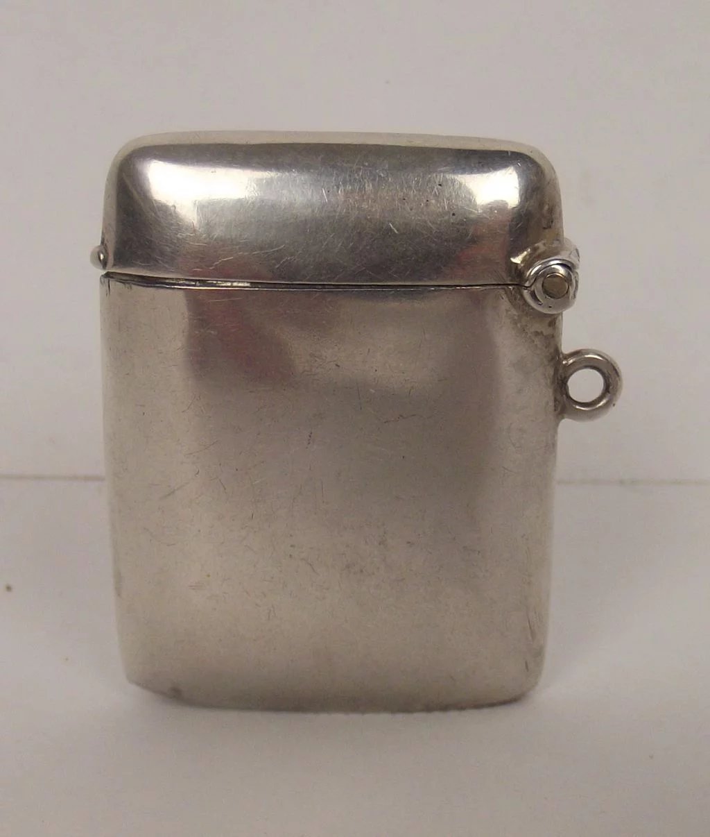 Silver Vesta Case Birmingham 1922 - Image 2