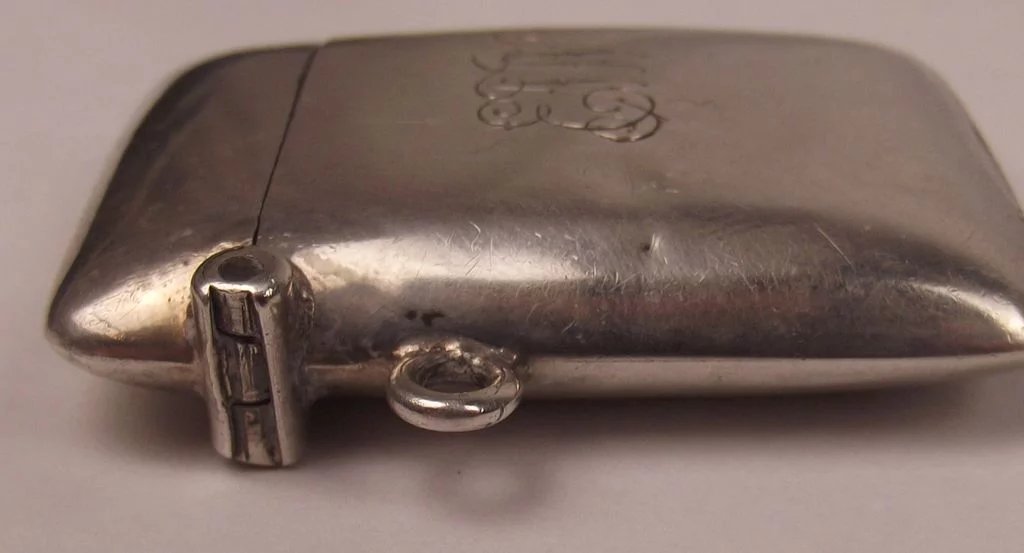 Silver Vesta Case Birmingham 1922 - Image 5