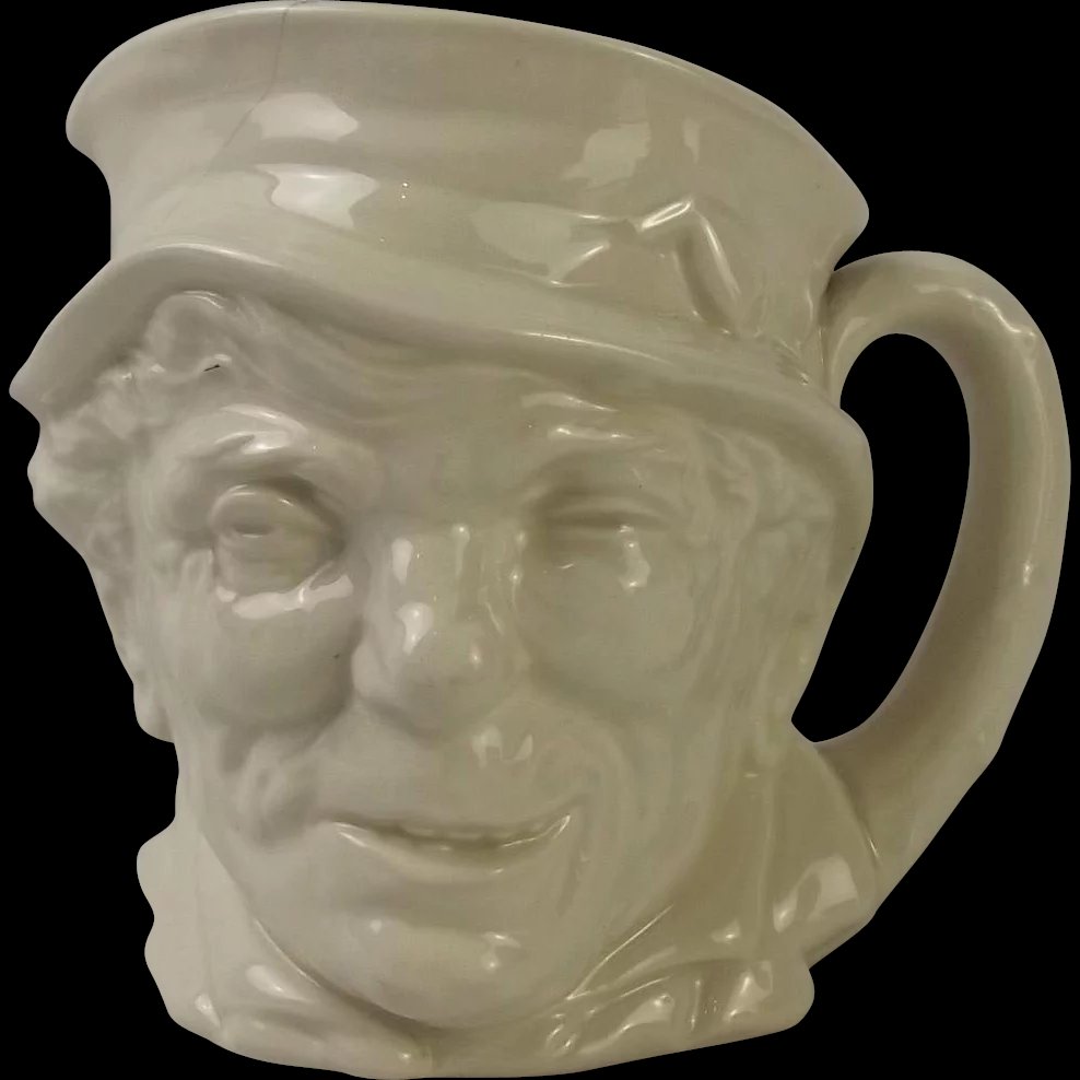 Royal Doulton Character Jug 'Paddy' In The White