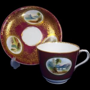 Sir James Duke & Nephews Bone China Cup And Saucer 1860-63