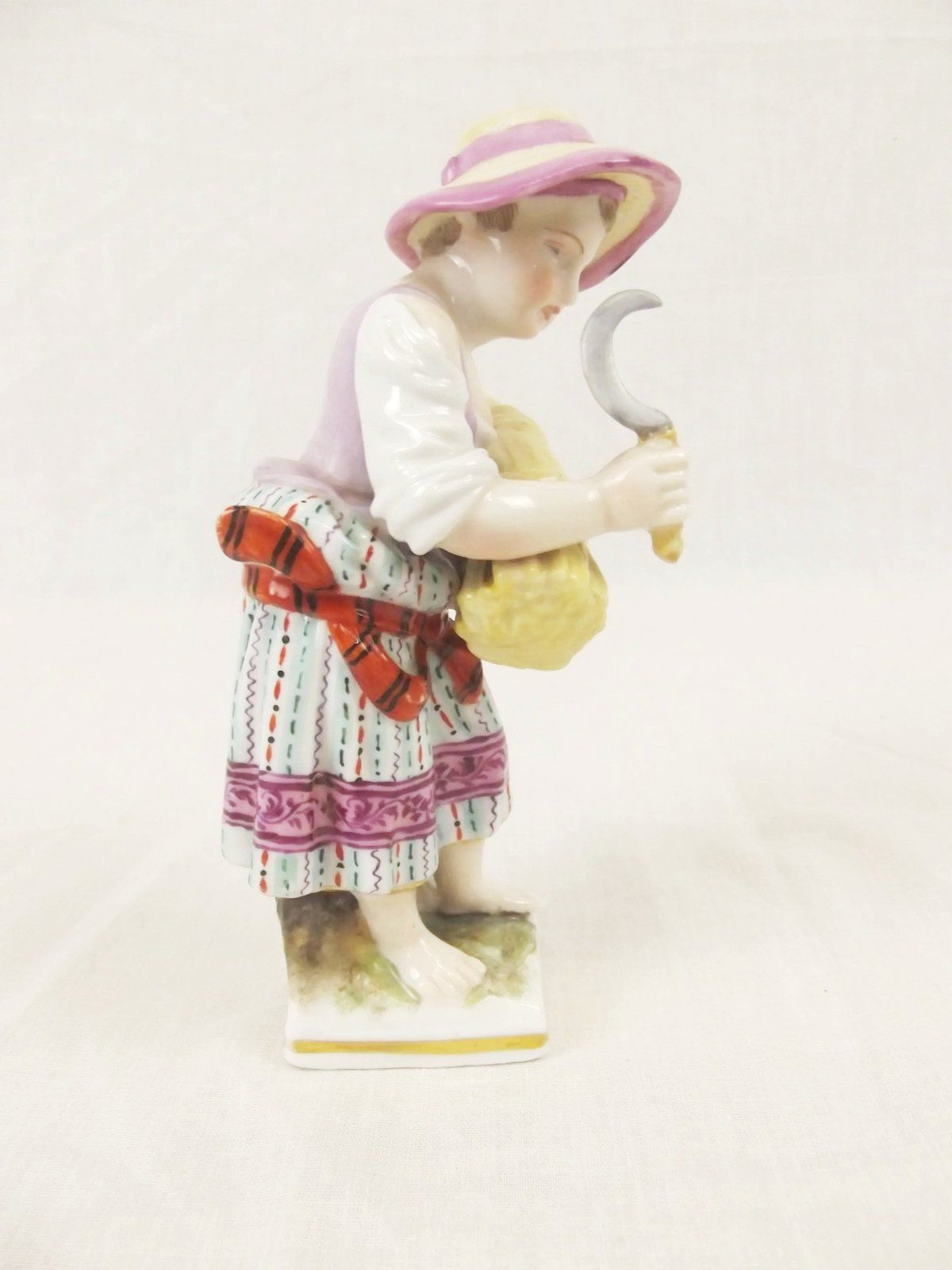 Sitzendorf Harvester Figurine