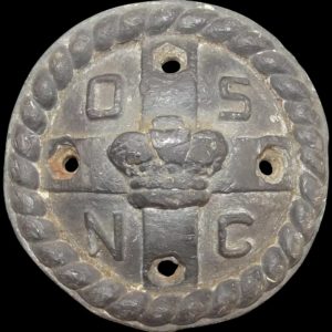 Steamship P&0 c1900 Lead Boats Badge OSNC