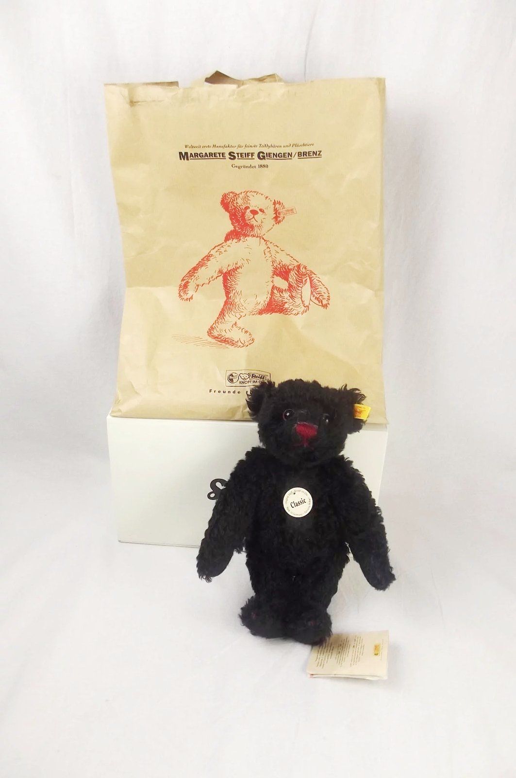 Steiff Classic Small Black Teddy Bear c2004
