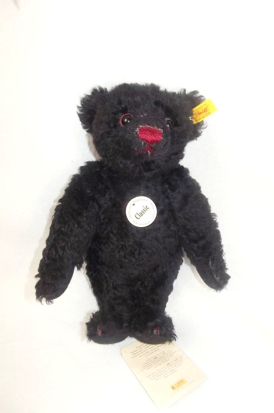 Steiff Classic Small Black Teddy Bear c2004 - Image 5