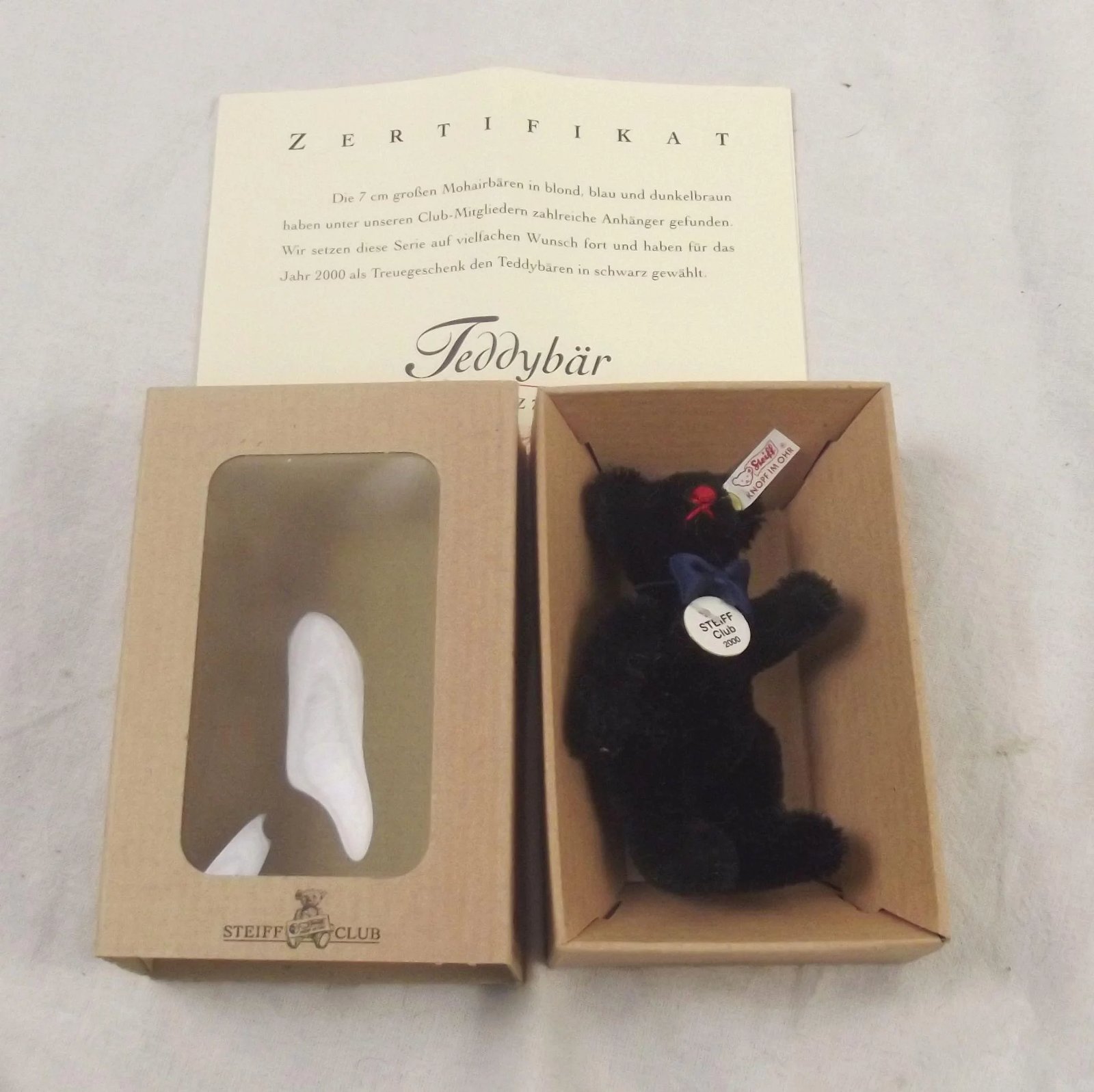 Steiff Club Teddy Bear Minature 2001 #1 - Image 3