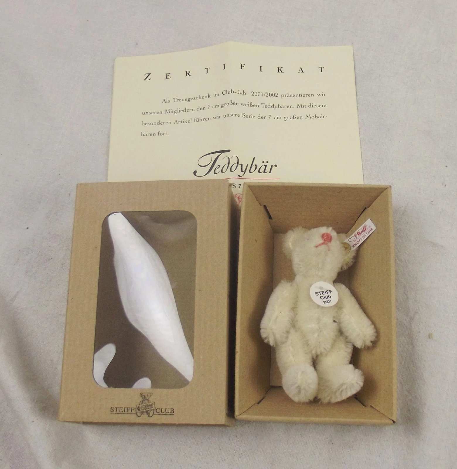 Steiff Club Teddy Bear Minature 2001 #2 - Image 4