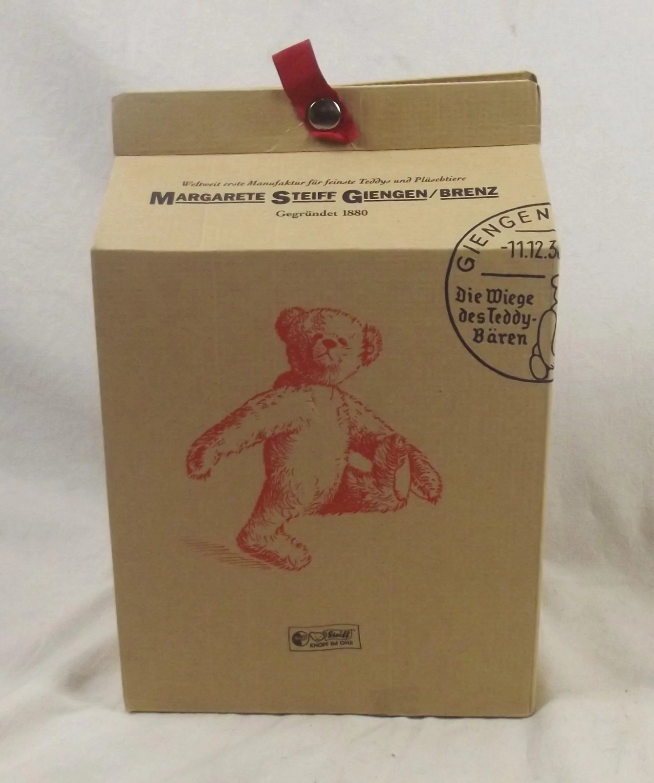 Steiff Teddy Bear Exclusive Danbury Mint Royal Wedding - Image 3