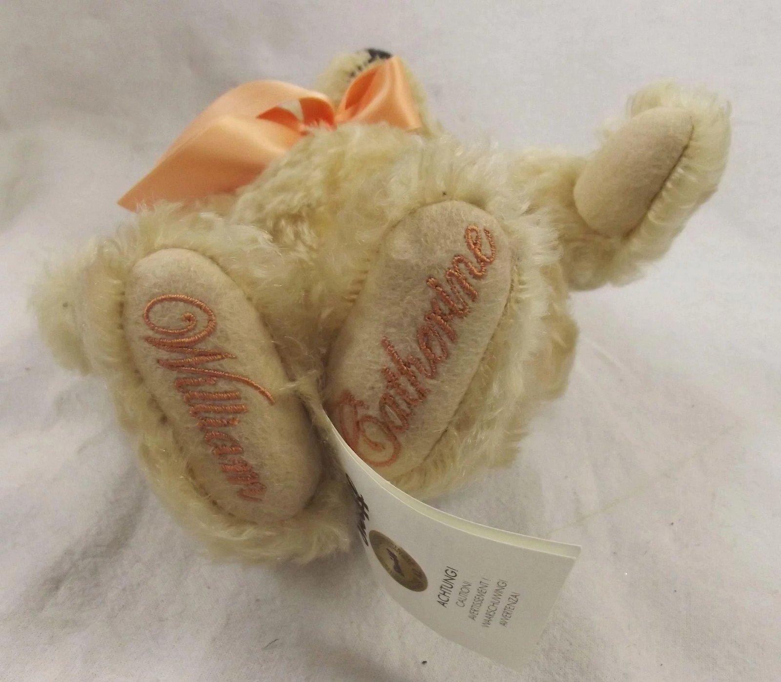 Steiff Teddy Bear Exclusive Danbury Mint Royal Wedding - Image 6
