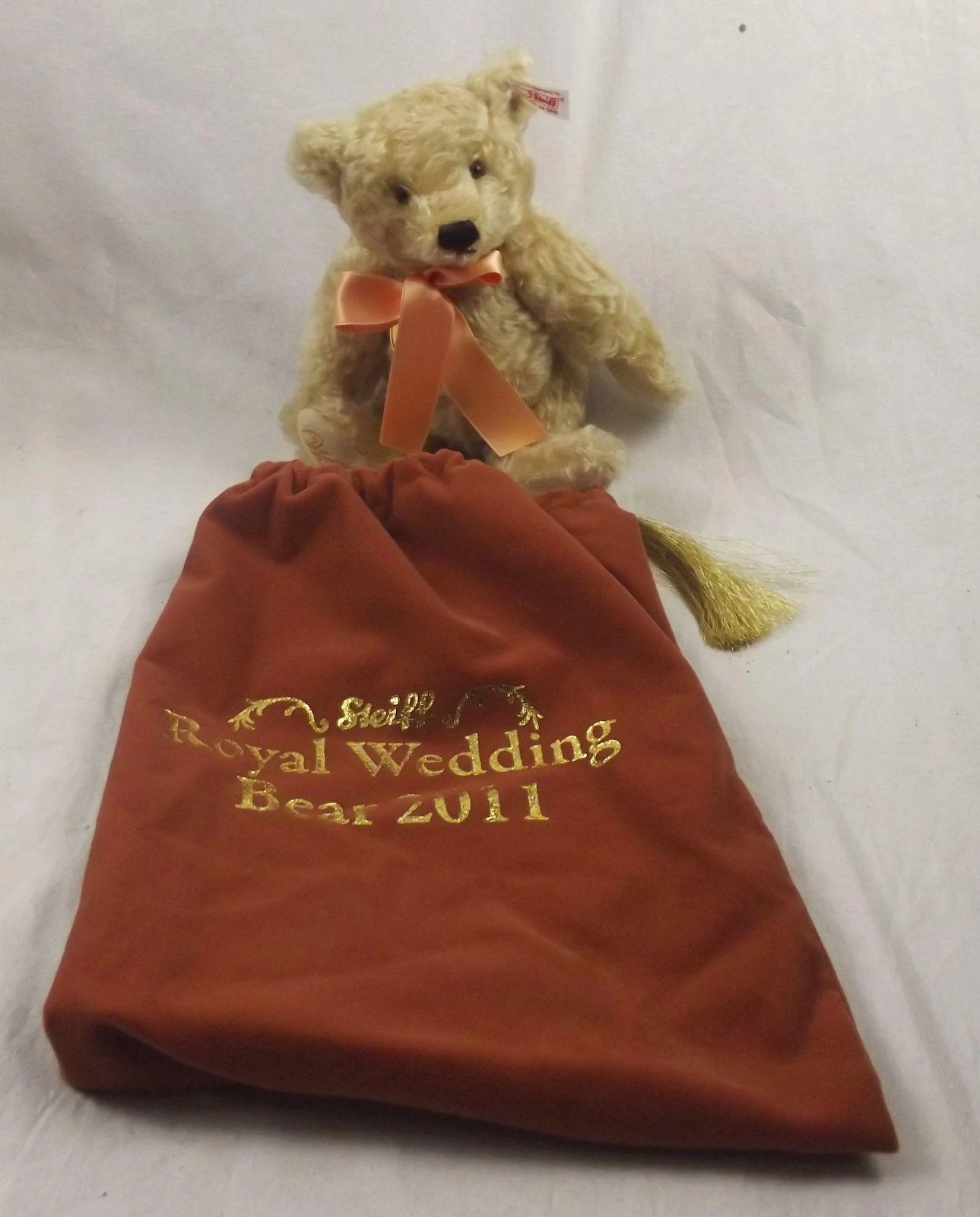 Steiff Teddy Bear Exclusive Danbury Mint Royal Wedding - Image 10