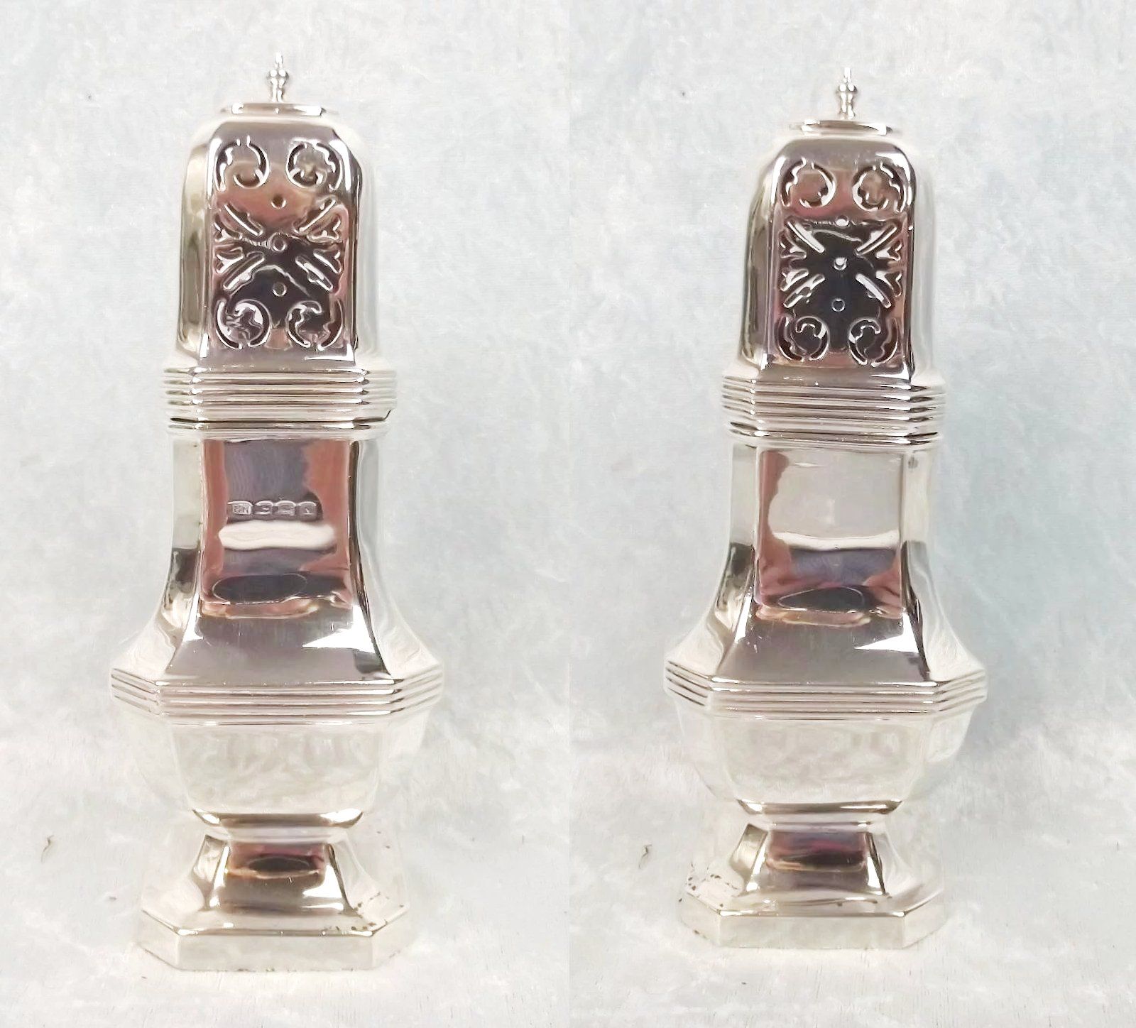 Sterling Silver Sugar Caster Birmingham 1936 - Image 2