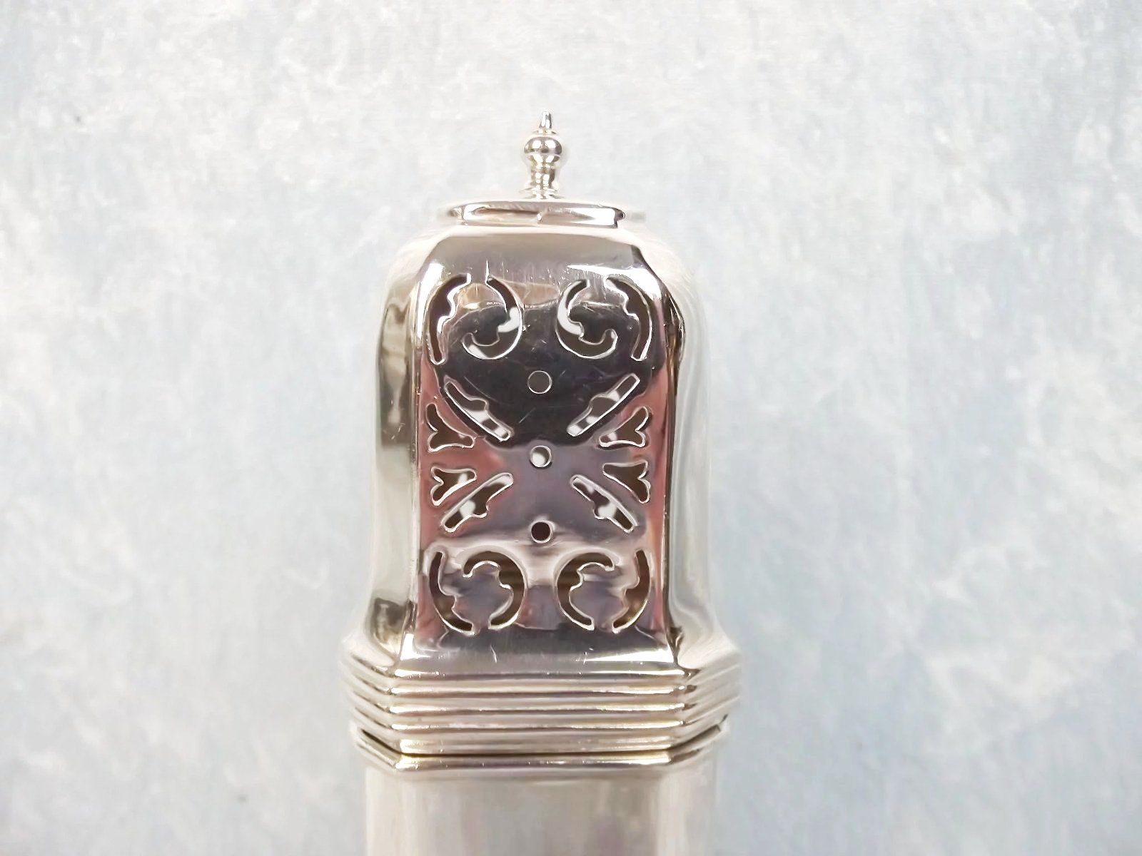 Sterling Silver Sugar Caster Birmingham 1936 - Image 8