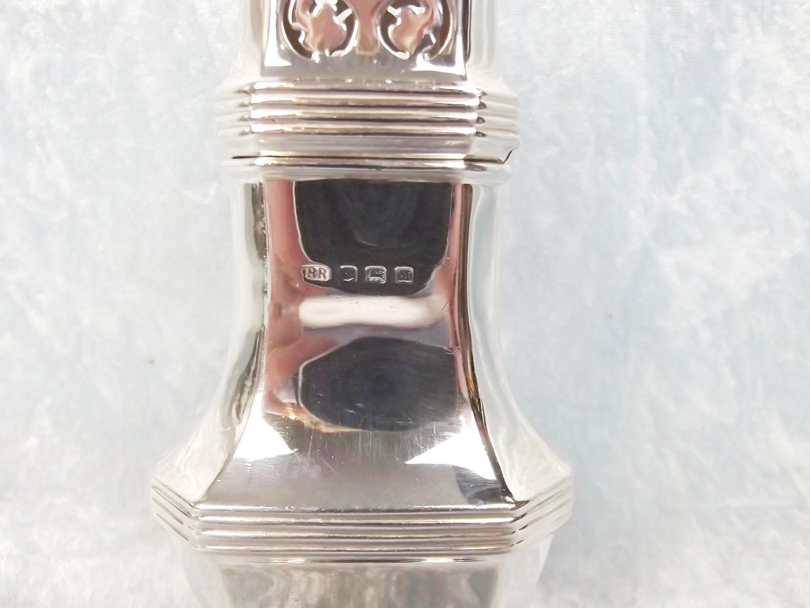 Sterling Silver Sugar Caster Birmingham 1936 - Image 7